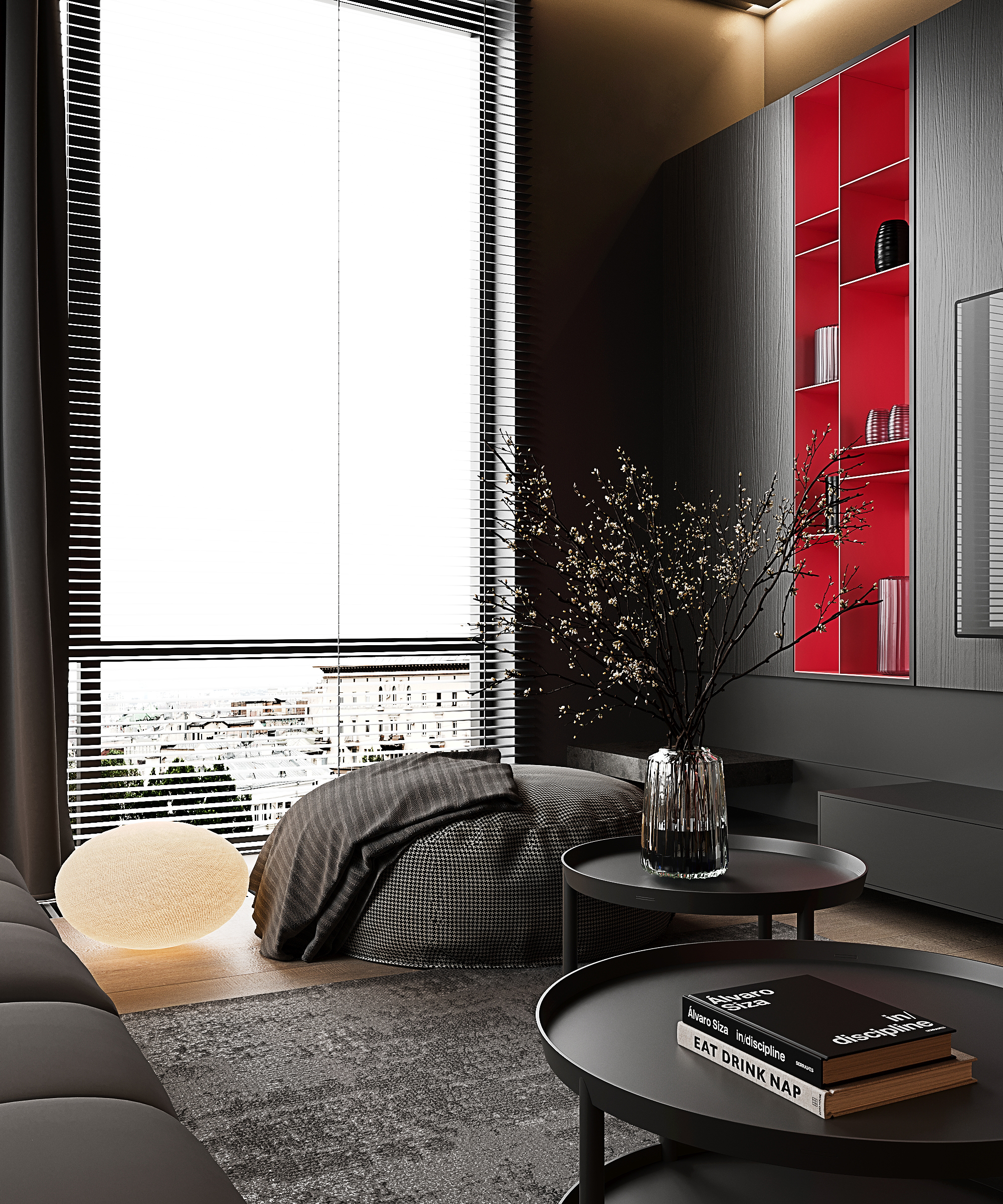 Noir & Corail