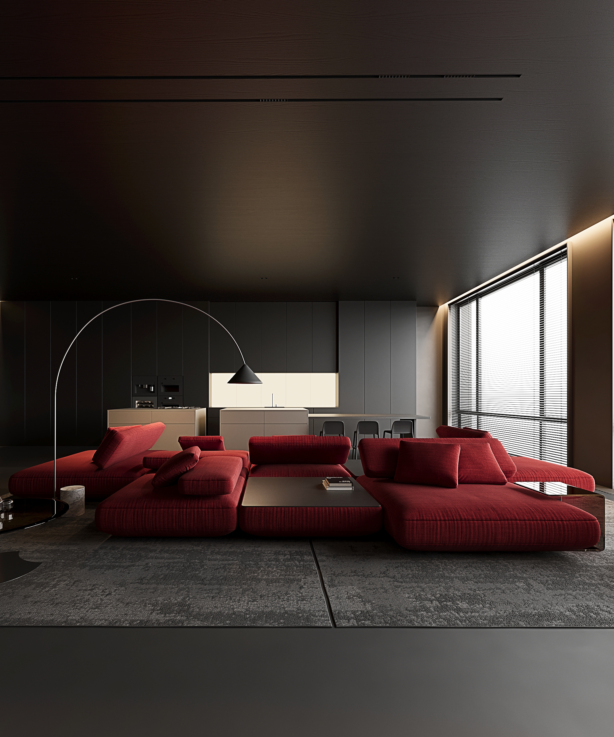 Black & Red Interior