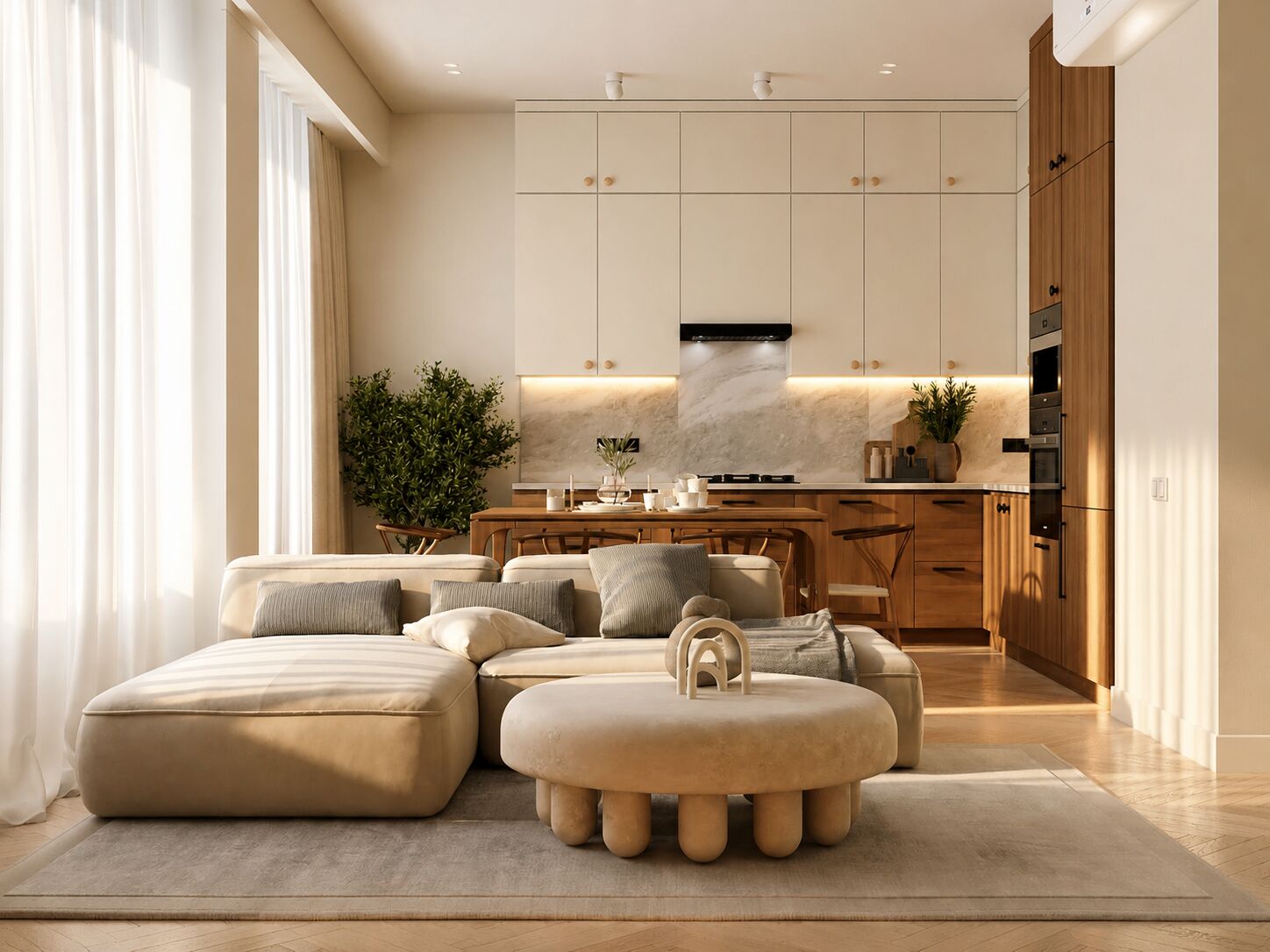 Parkentskiy Living Room