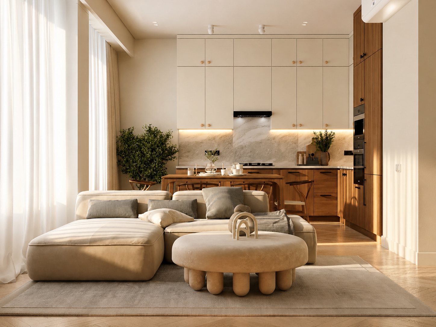 Parkentskiy Living Room